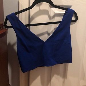 Small/P F21 two piece set - cobalt blue - dressy